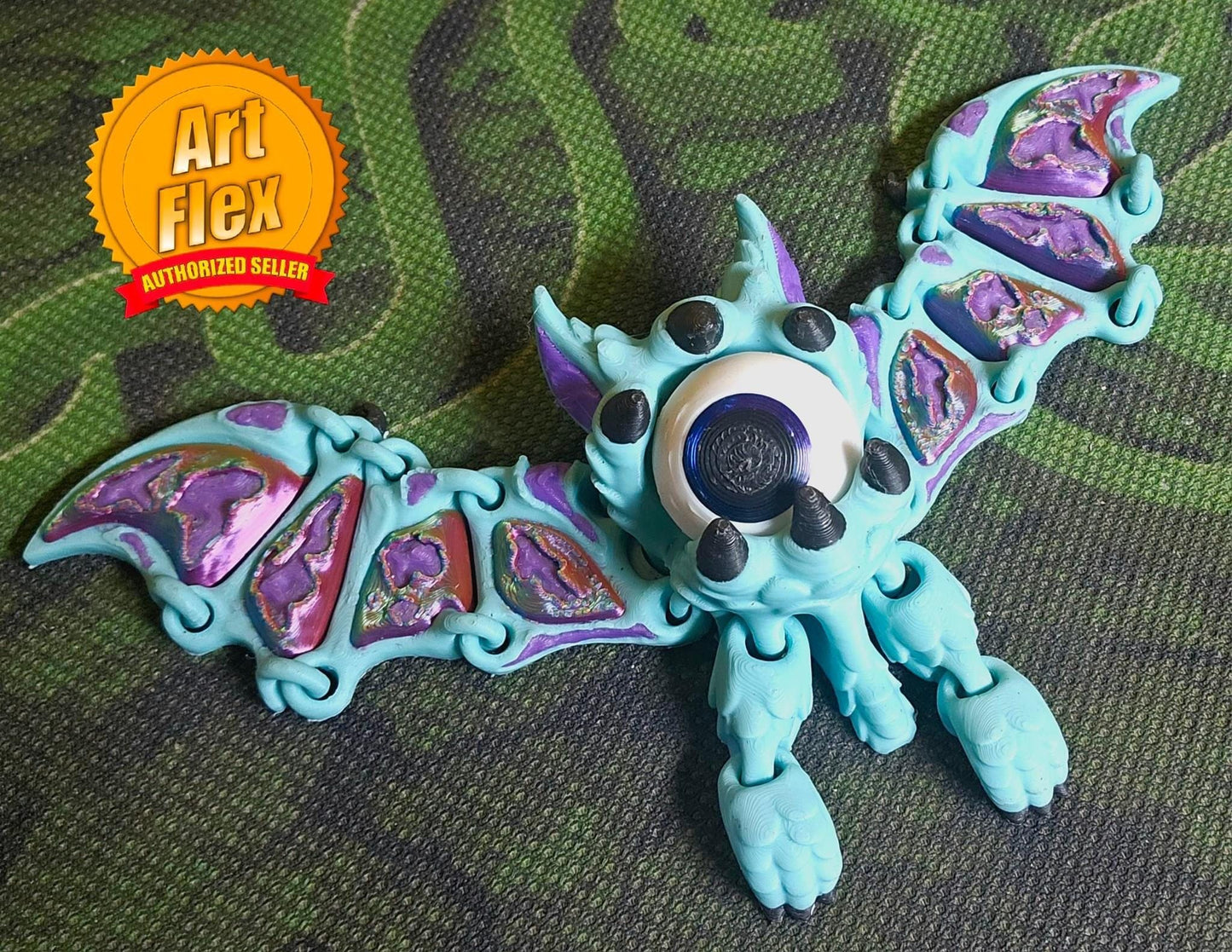 Cyclops Bat 3d print multi-color