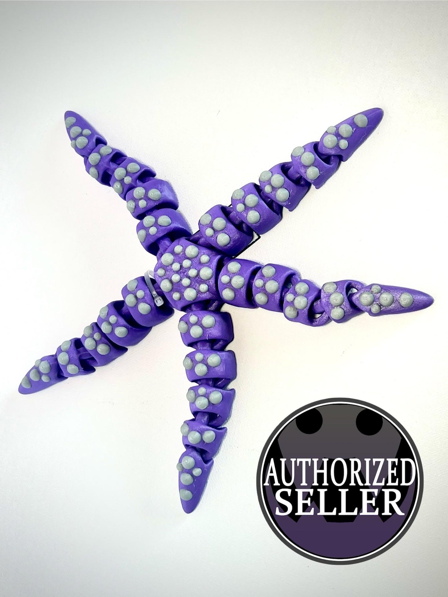3d print multicolor Starfish, designed by Cinderwing.
