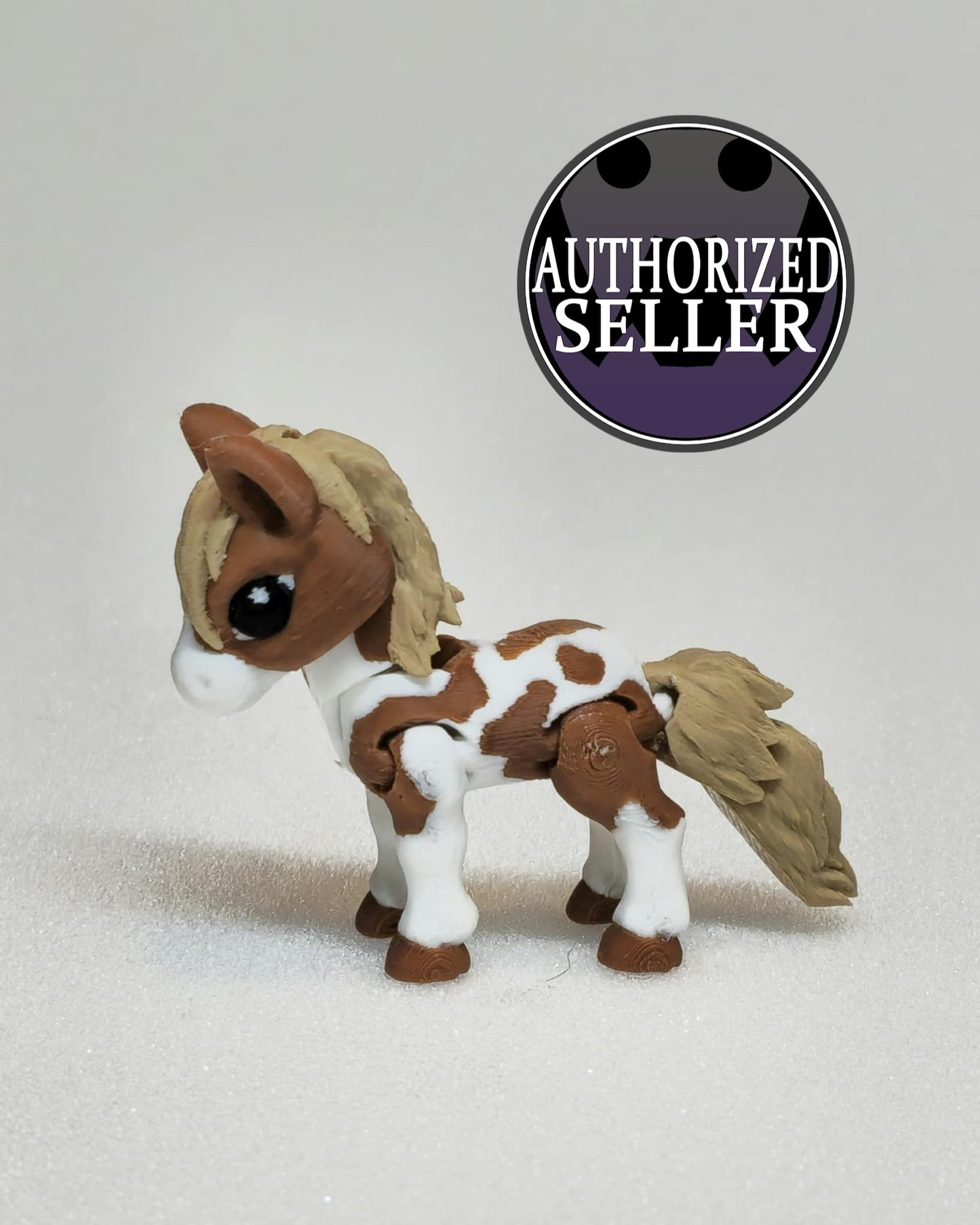 3d printed Little Horse, designed by Cinderwing 3D