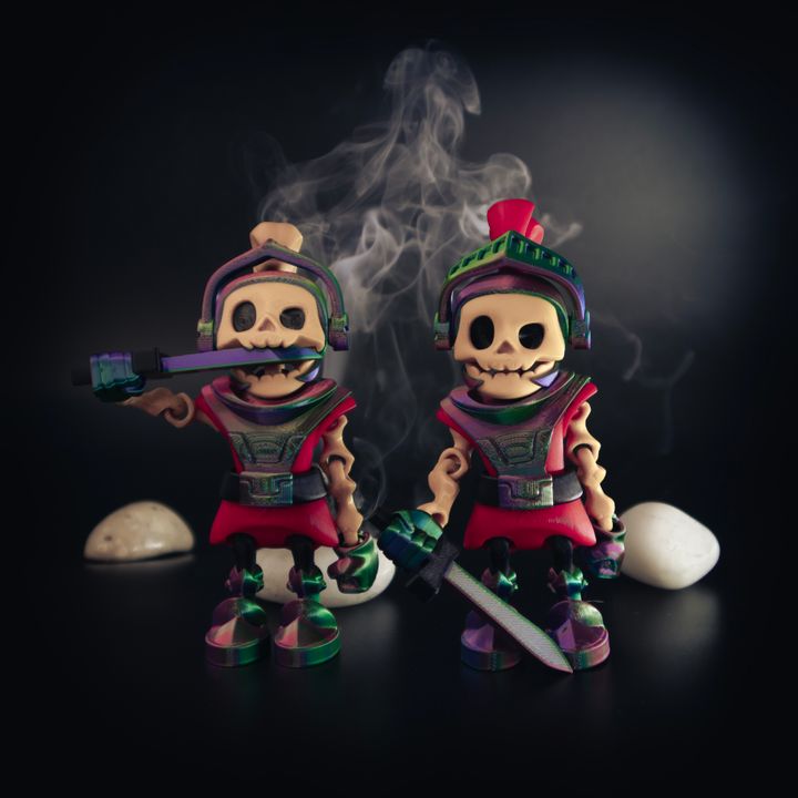 Flexi Knight Skeleton, designed by ArtFlex