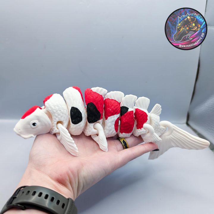 Flexi Koi Fish, Designed by Kekreations