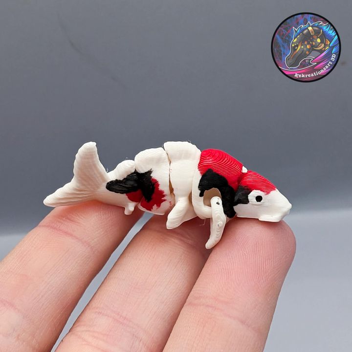 Nano Flexi Koi Fish, designed by Kekreations