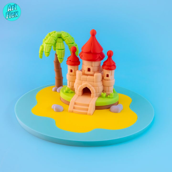 Sea Castle Diorama, designed by ArtFlex