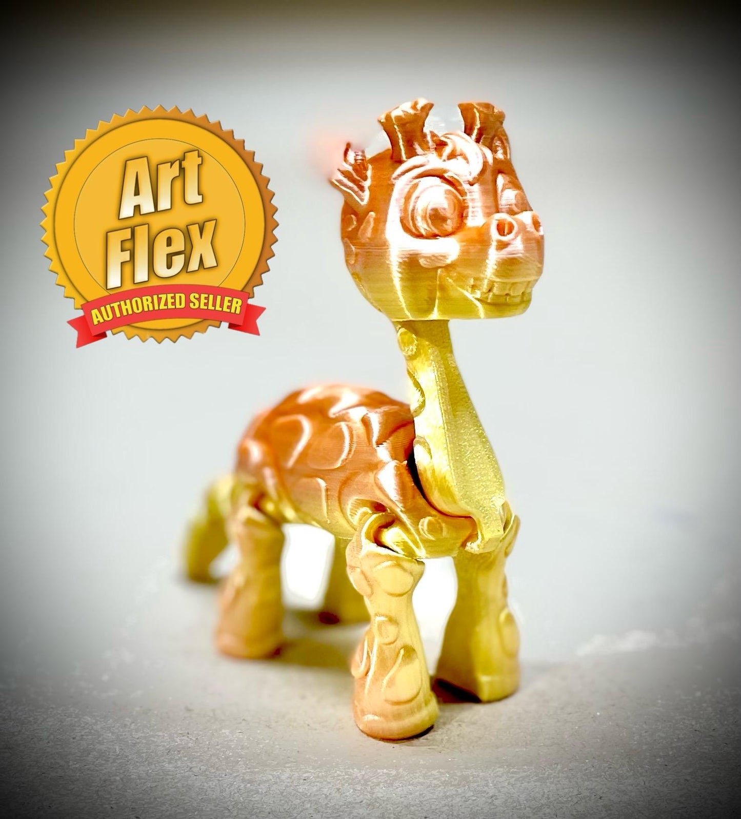 Flexi Giraffe 3d Print