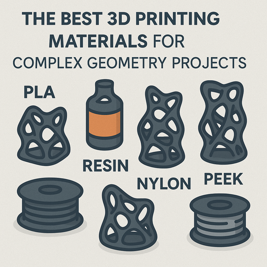 The Best 3D Printing Materials for Complex Geometry Projects – Thingify