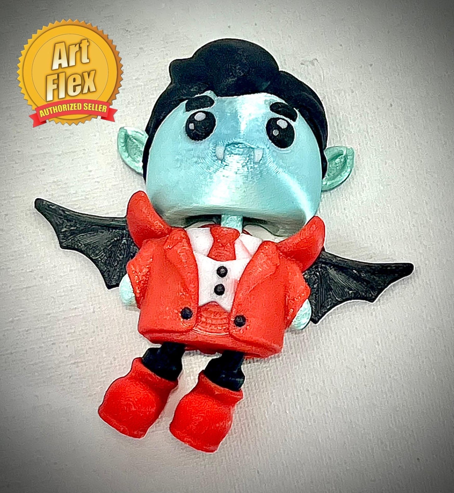 Dracula 3d printed, multicolor