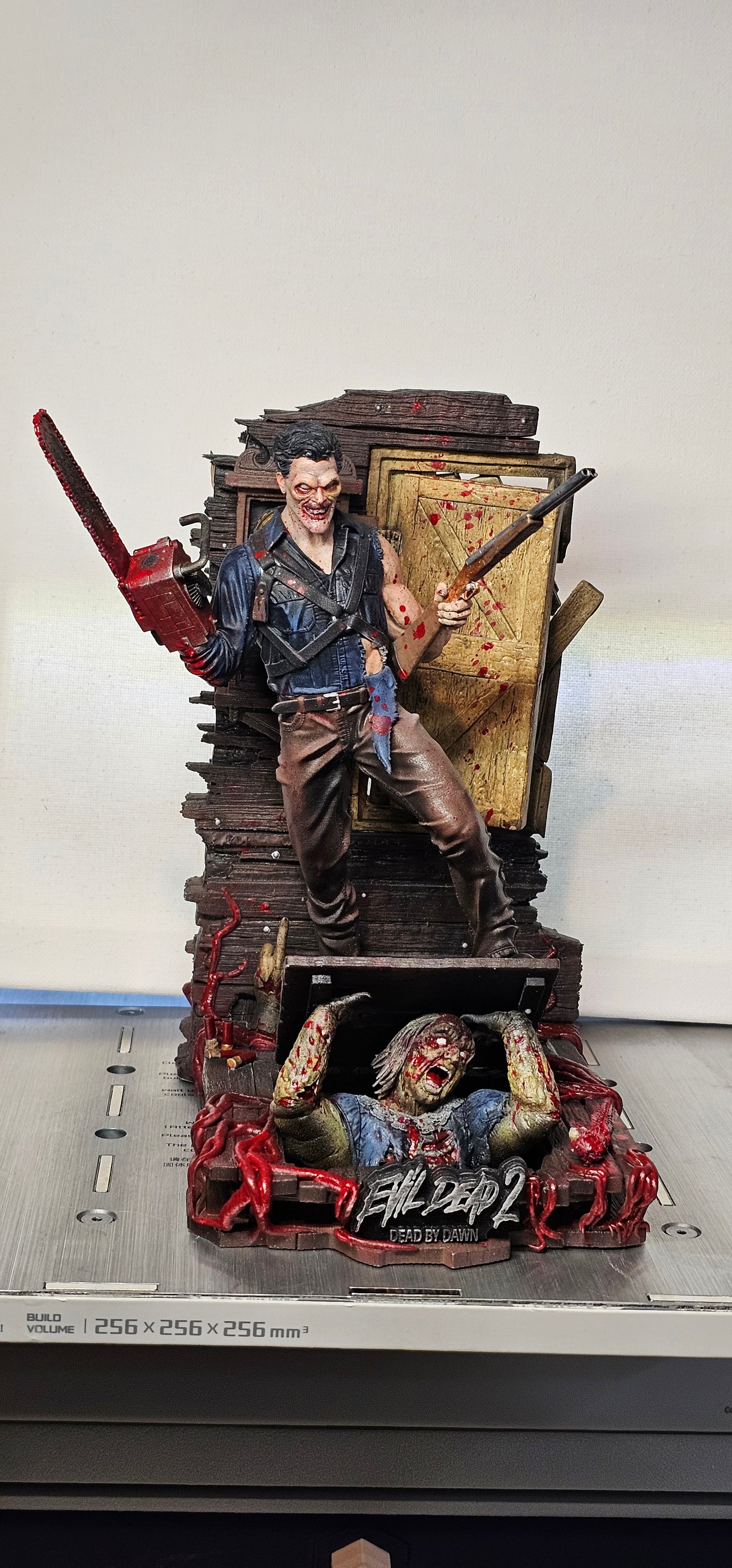 Evil Dead 2 – Hand-Painted Ash Williams Sculpture (9”)