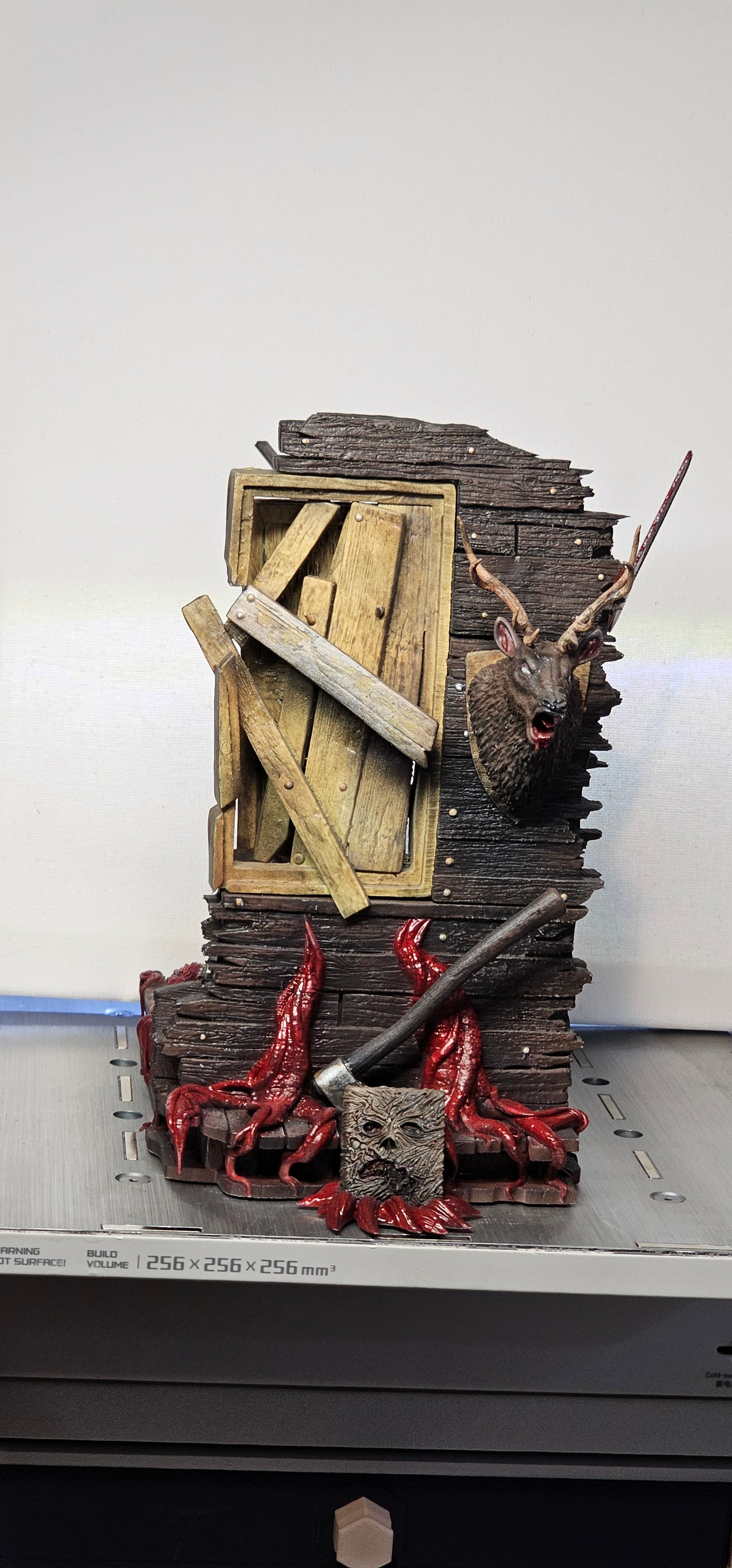Evil Dead 2 – Hand-Painted Ash Williams Sculpture (9”)