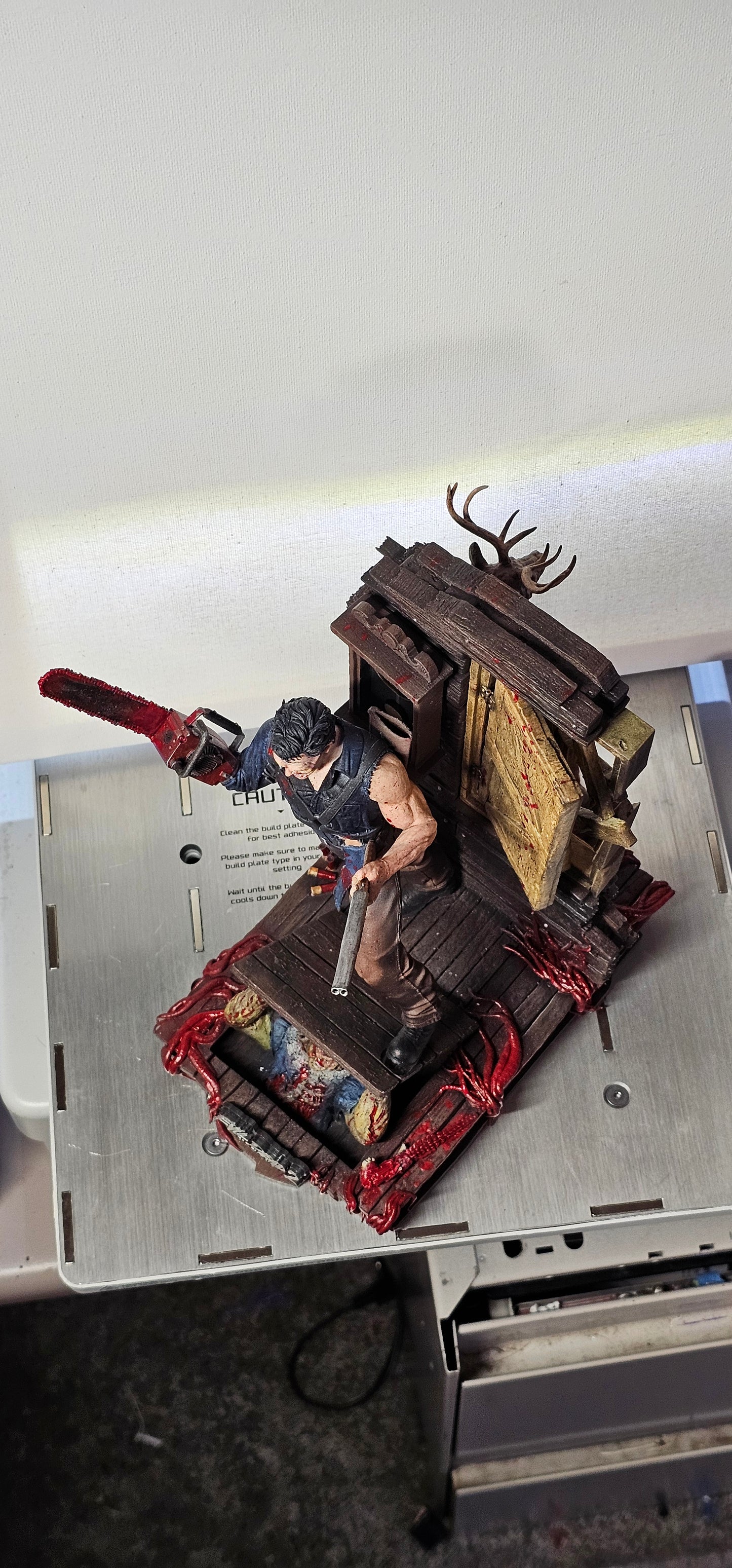 Evil Dead 2 – Hand-Painted Ash Williams Sculpture (9”)