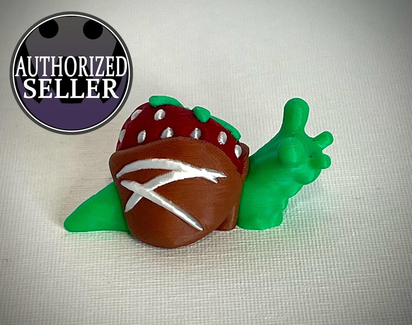 3d print Chocolate-covered Strawberry Snail, designed by Cinderwing.