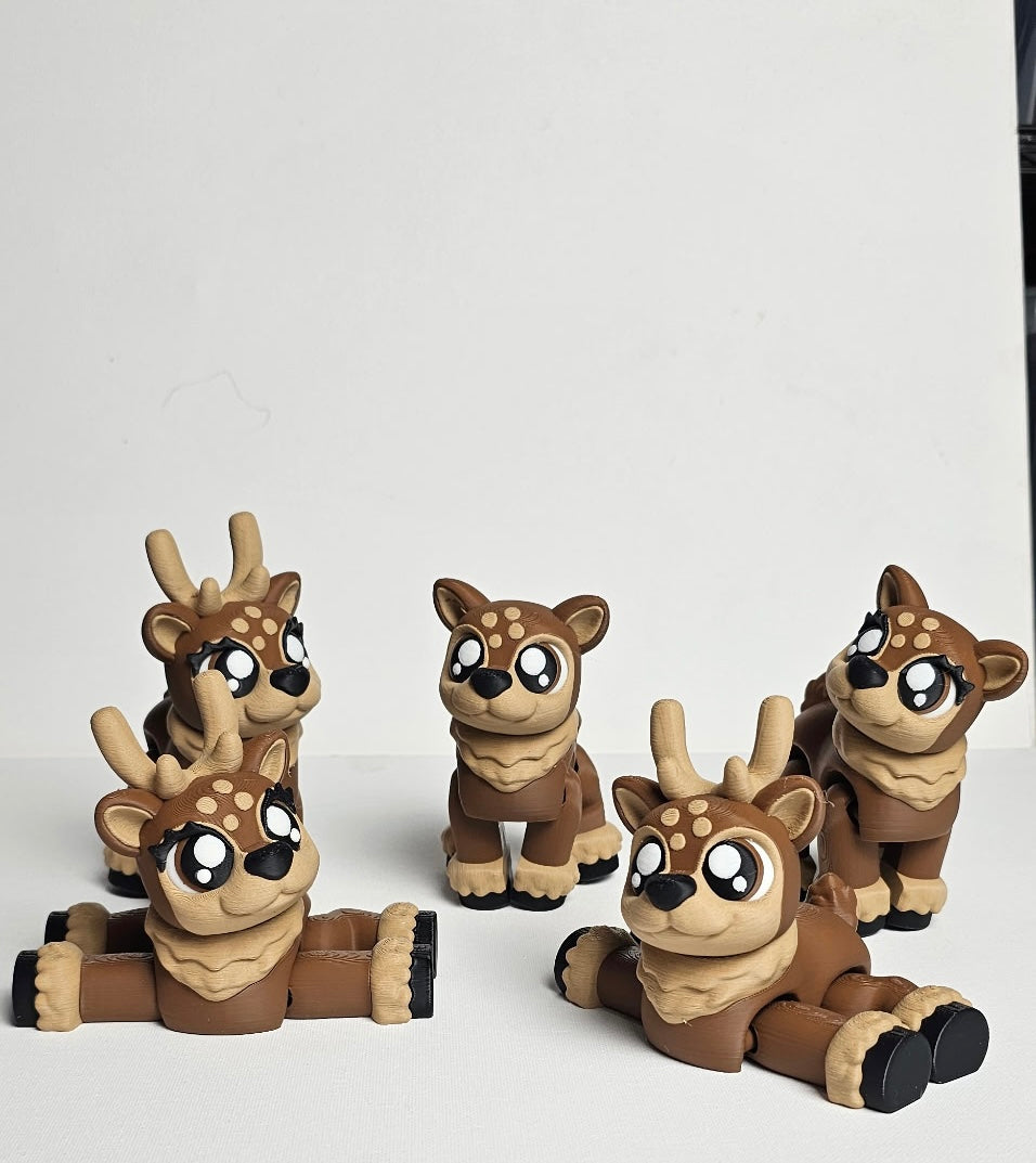 Reindeer Flexi designed by SugarPaws3D