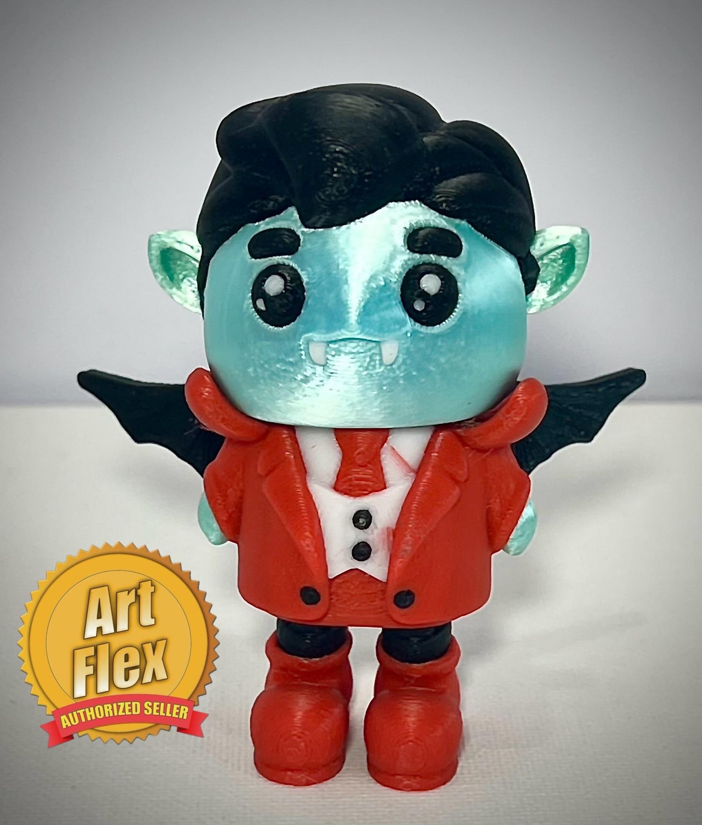 Dracula 3d printed, multicolor