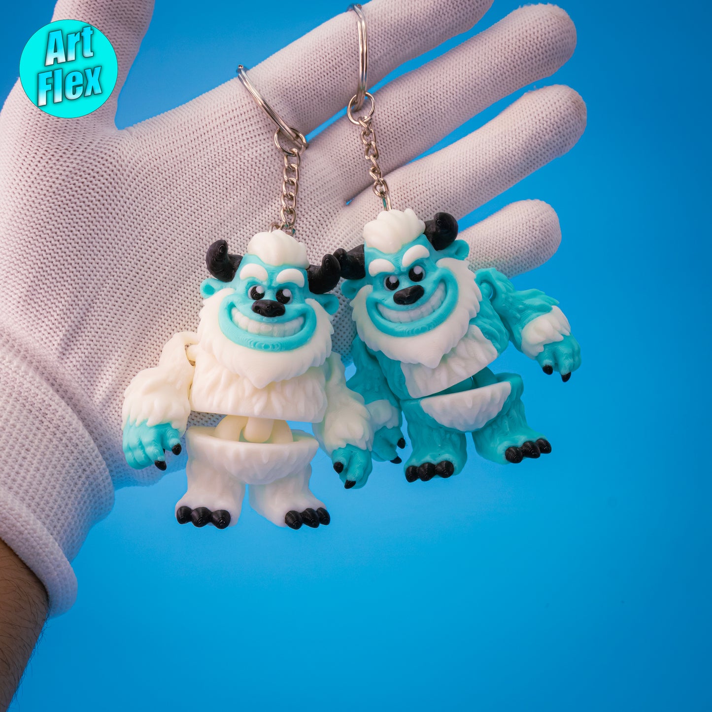 Flexi Abominable Snowman, designed by Artflex