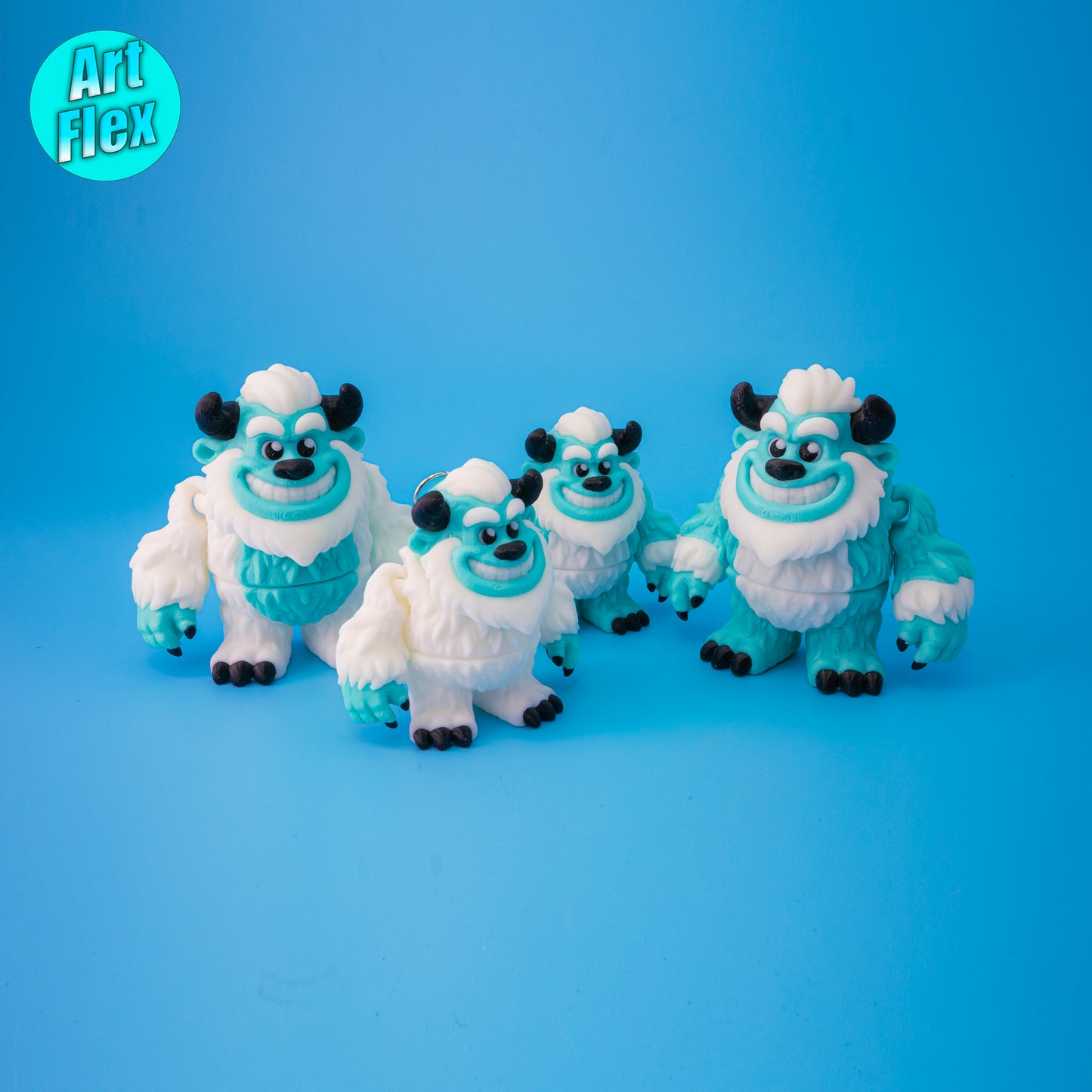 Flexi Abominable Snowman, designed by Artflex