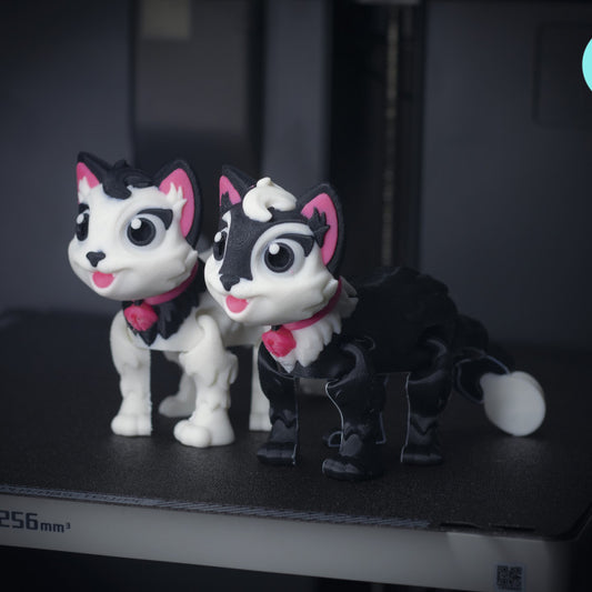 Adorable Flexi Kitty Cat designed by ArtFlex