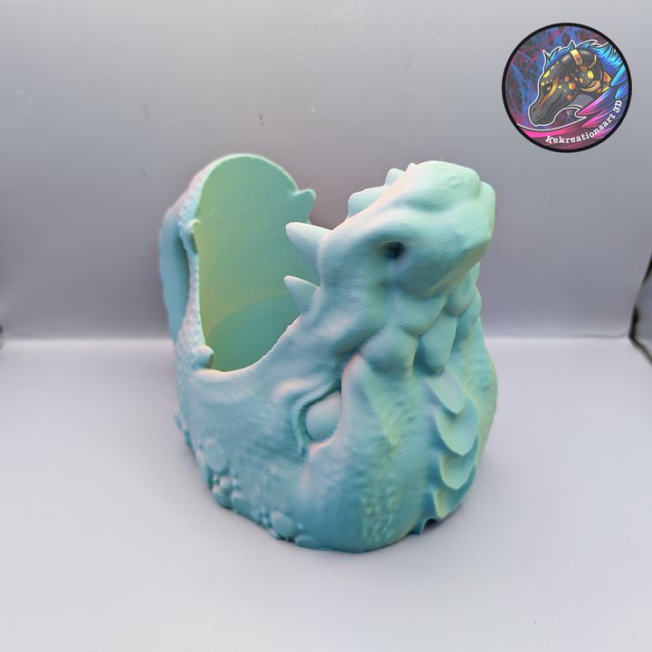 Dragon Ice Cream Pint Holder, Designed by Kekreations