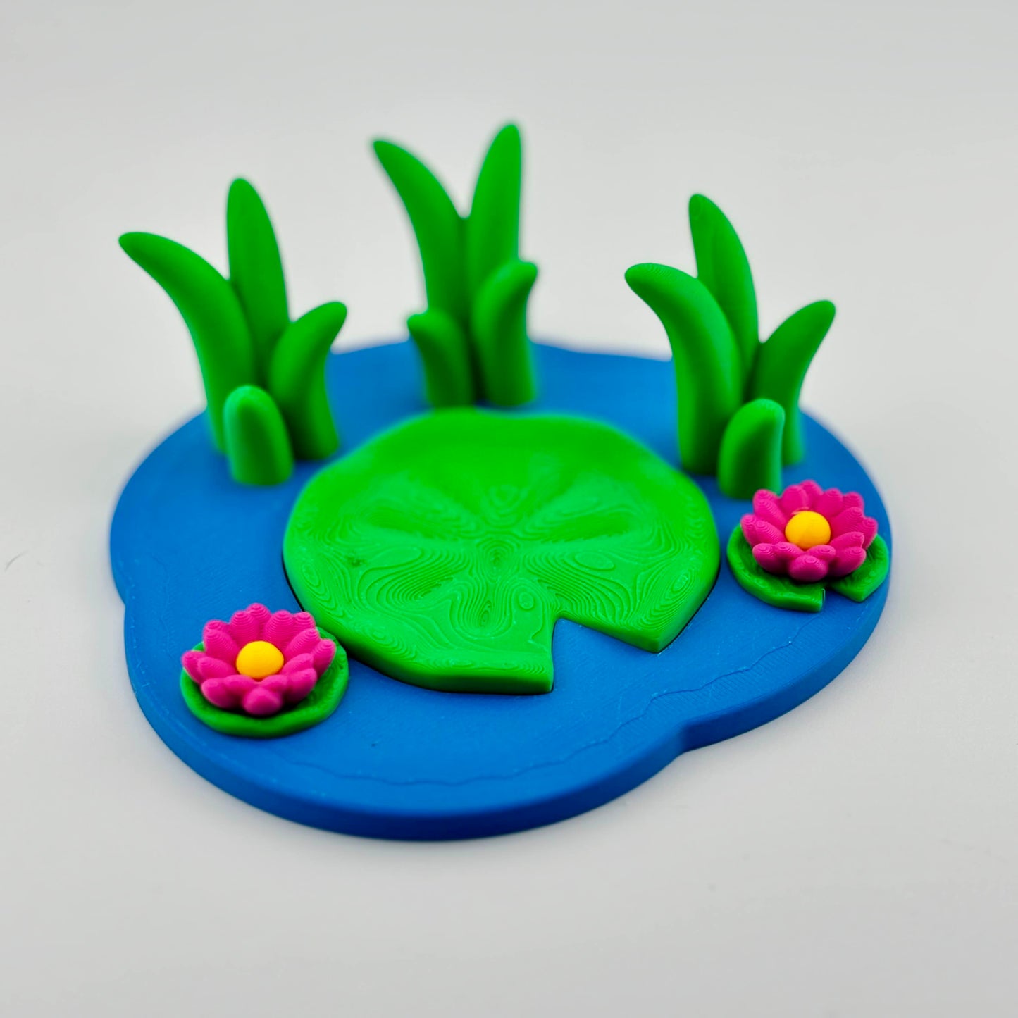 Ducky Frog with Pond, designed by SugarPaws3D