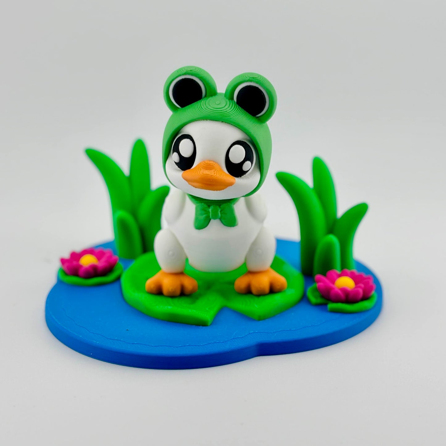 Ducky Frog with Pond, designed by SugarPaws3D