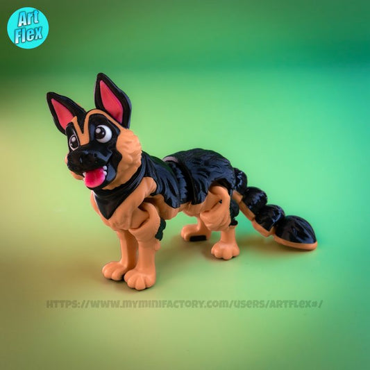 Flexi German Shepherd Dog, designed by ArtFlex