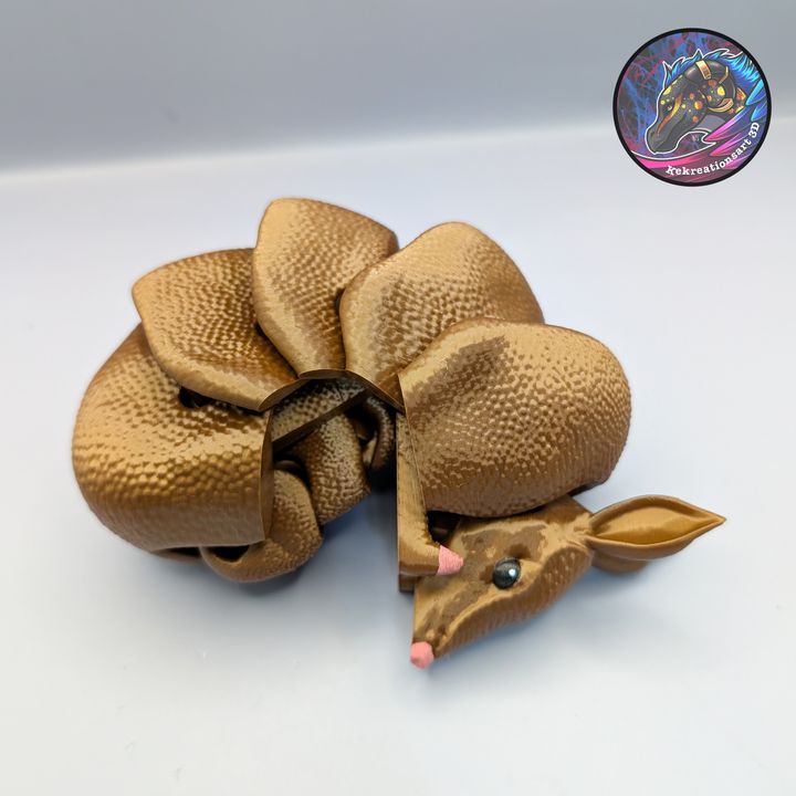 Flexi Armadillo, designed by Kekreations