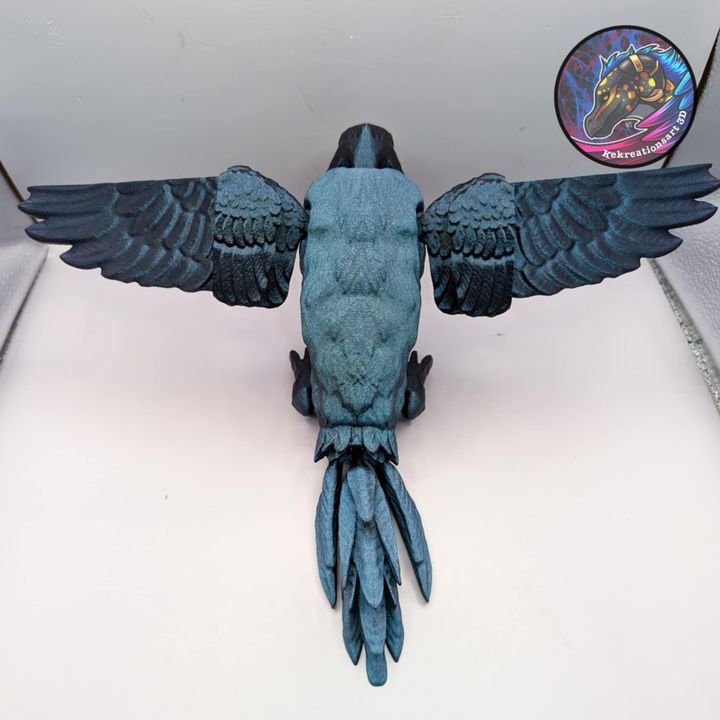 Flexi Crow Print in Place