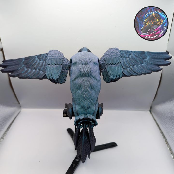 Flexi Crow Print in Place