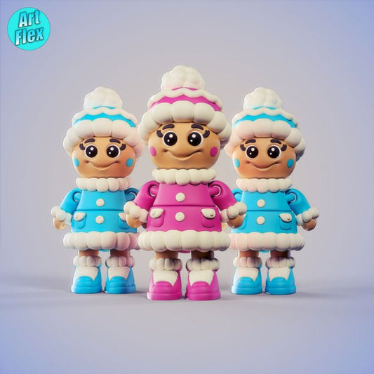 Flexi Gingerbread Girl, designed by ArtFlex