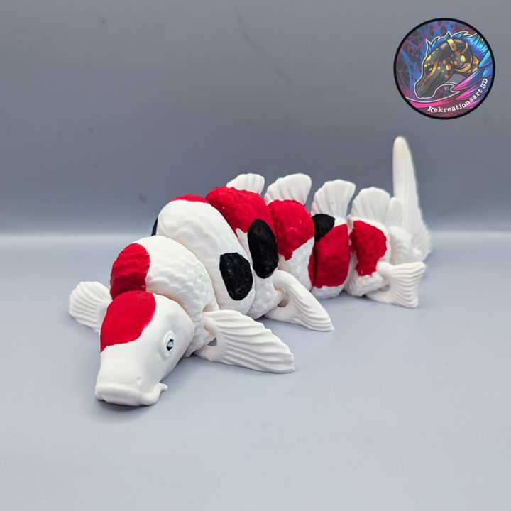 Flexi Koi Fish, Designed by Kekreations