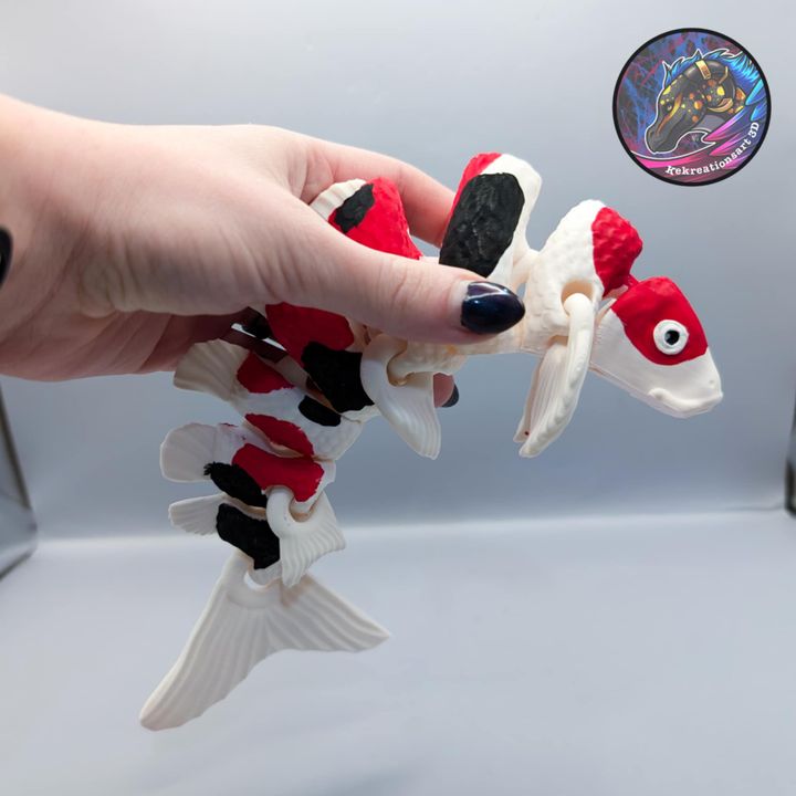 Flexi Koi Fish, Designed by Kekreations