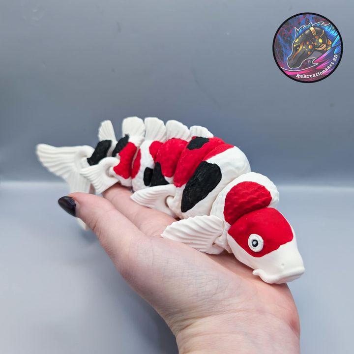 Flexi Koi Fish, Designed by Kekreations