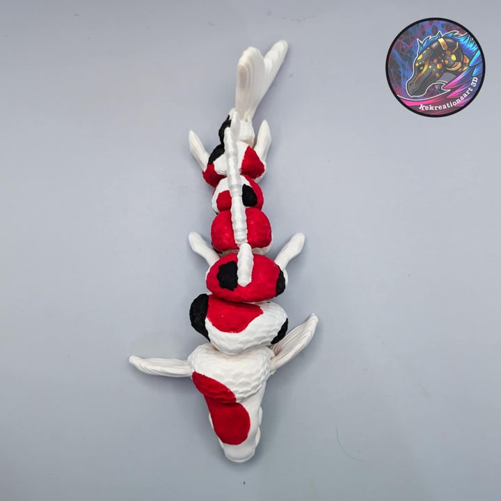 Flexi Koi Fish, Designed by Kekreations