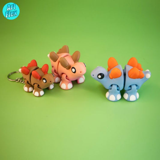 Flexi Little Stegosaurus, designed by ArtFlex