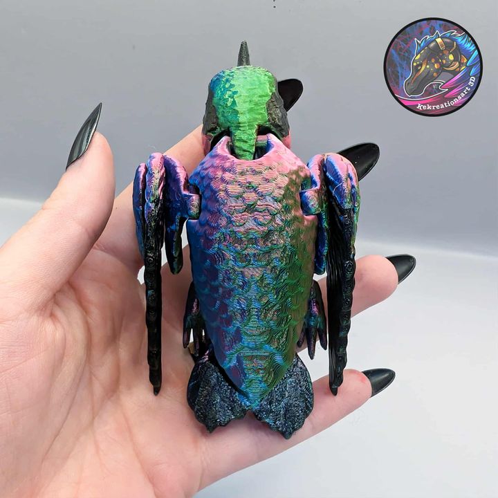 Flexi Print in Place Hummingbird, designed by Kekreations