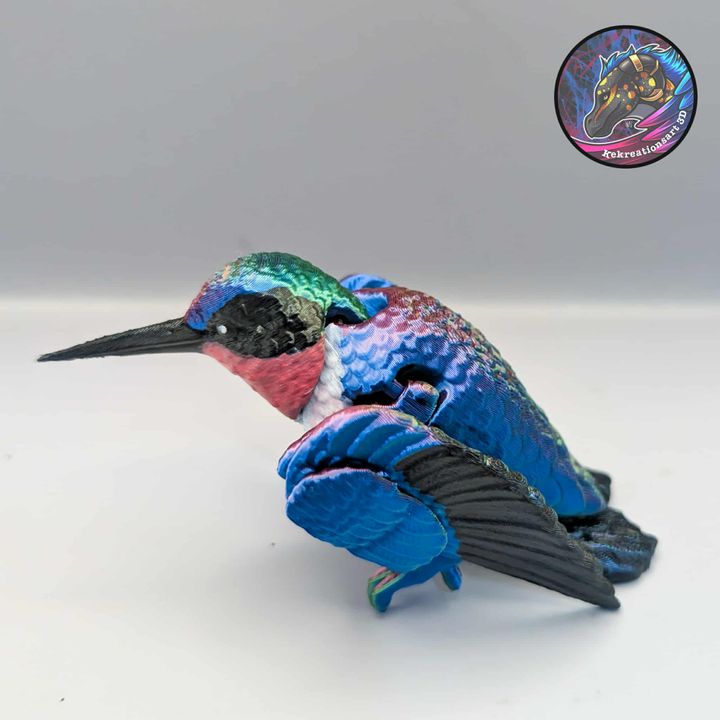 Flexi Print in Place Hummingbird, designed by Kekreations