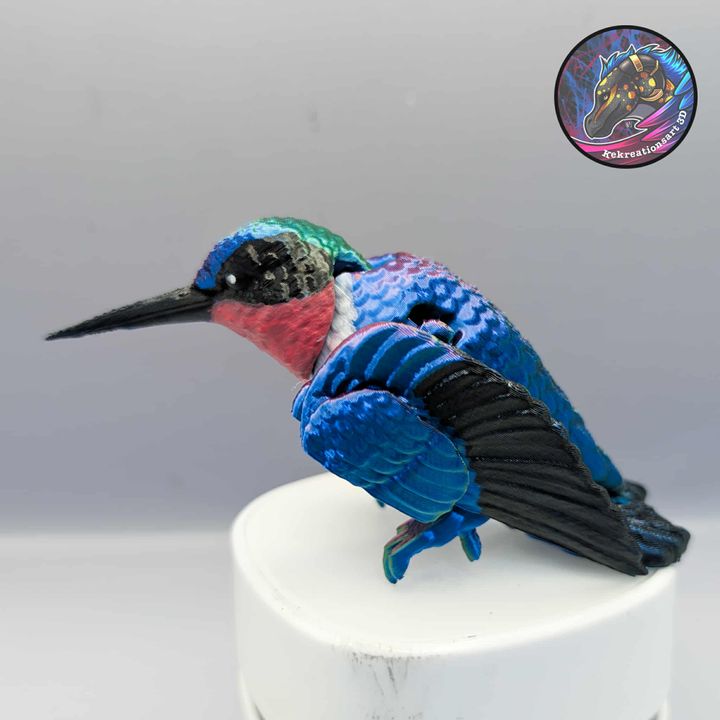 Flexi Print in Place Hummingbird, designed by Kekreations