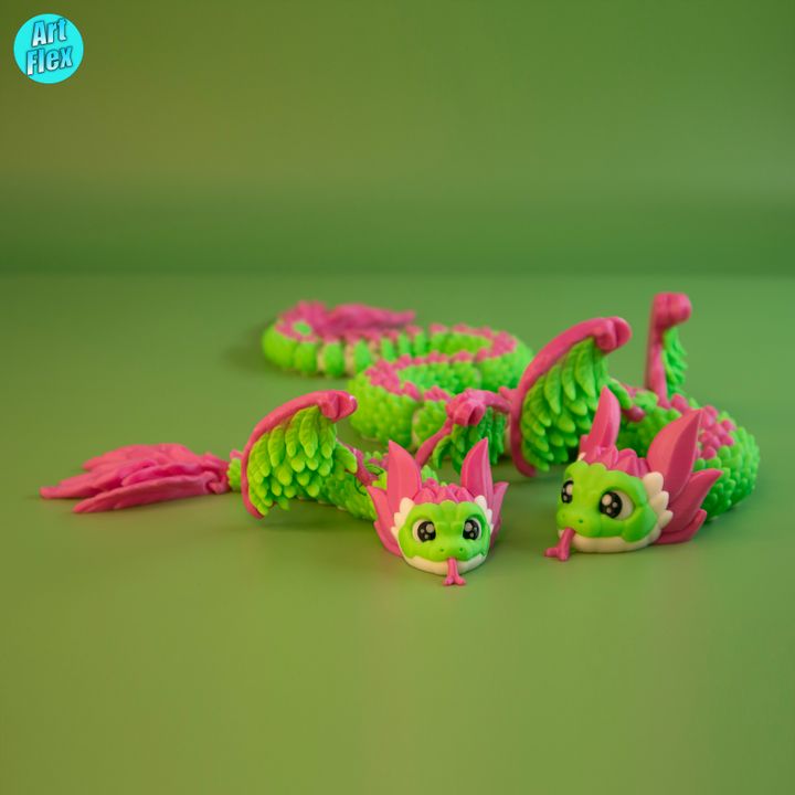 Flexi Quetzalcoatl designed by ArtFlex