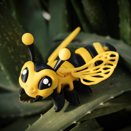 Flexi Honey Bee 3d printed