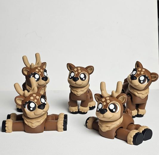 Reindeer Flexi designed by SugarPaws3D