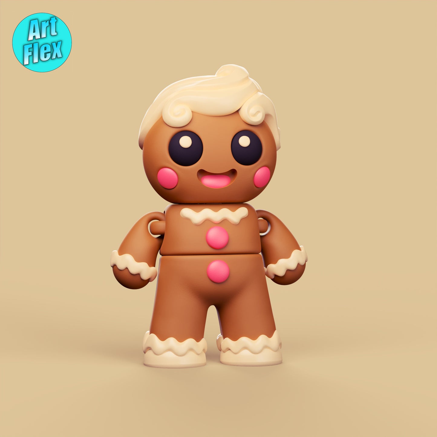 Flexi Ginger Bread Man, designed by Artflex