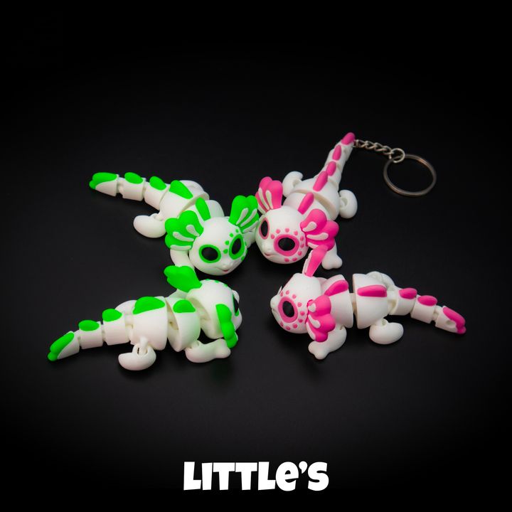 Littles Axolotl, designed by ArtFlex