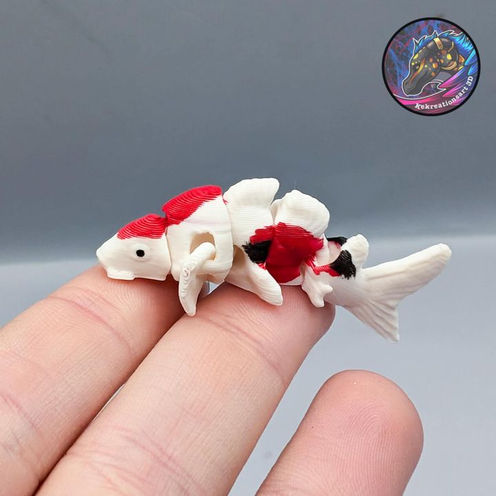 Nano Flexi Koi Fish, designed by Kekreations