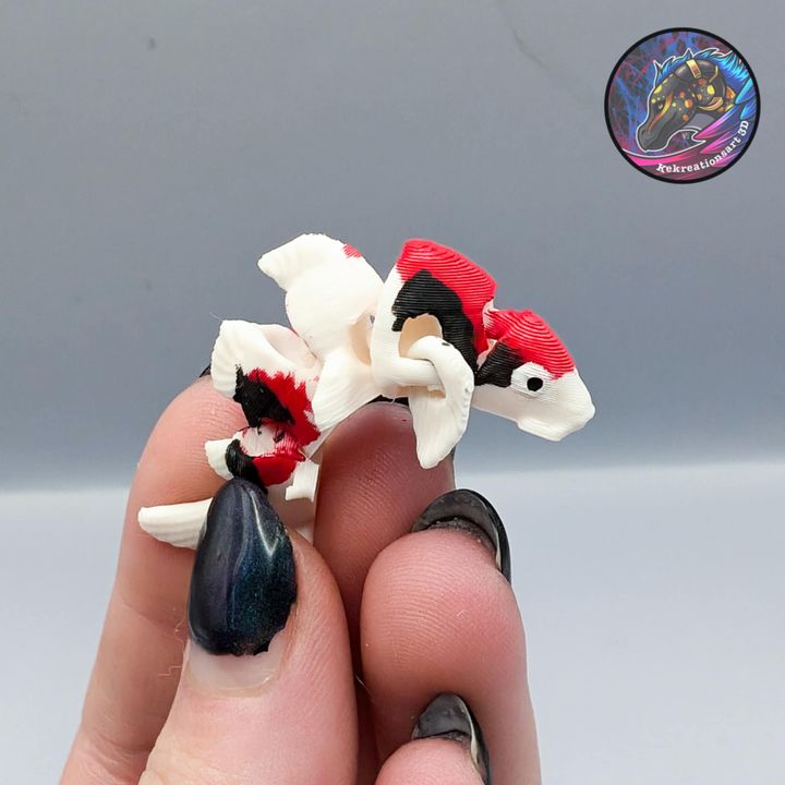 Nano Flexi Koi Fish, designed by Kekreations