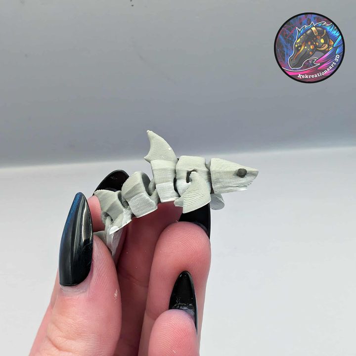 Nano Flexi Shark, Designed by Kekreations