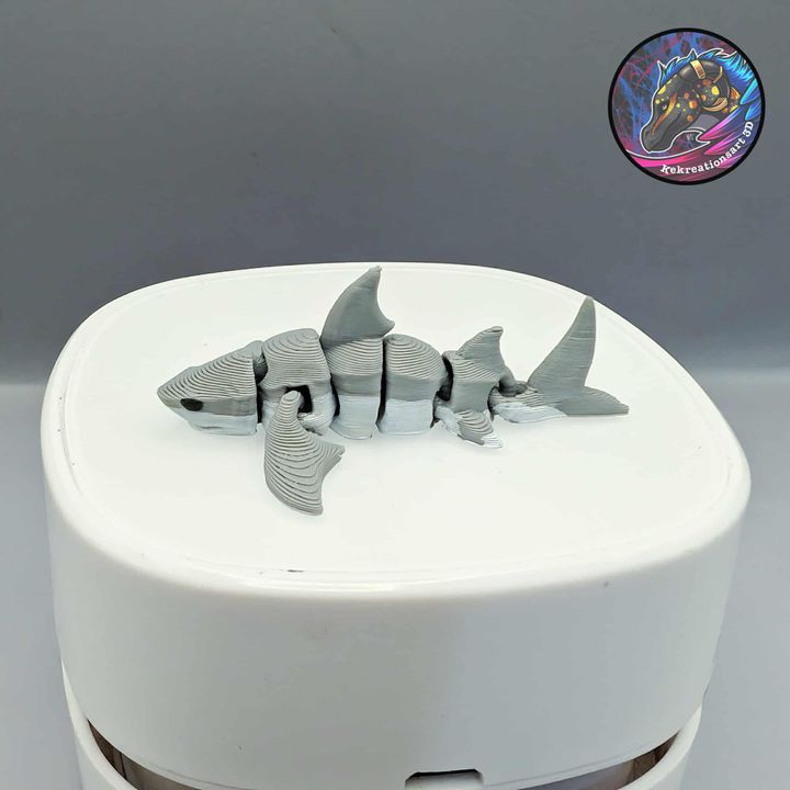 Nano Flexi Shark, Designed by Kekreations