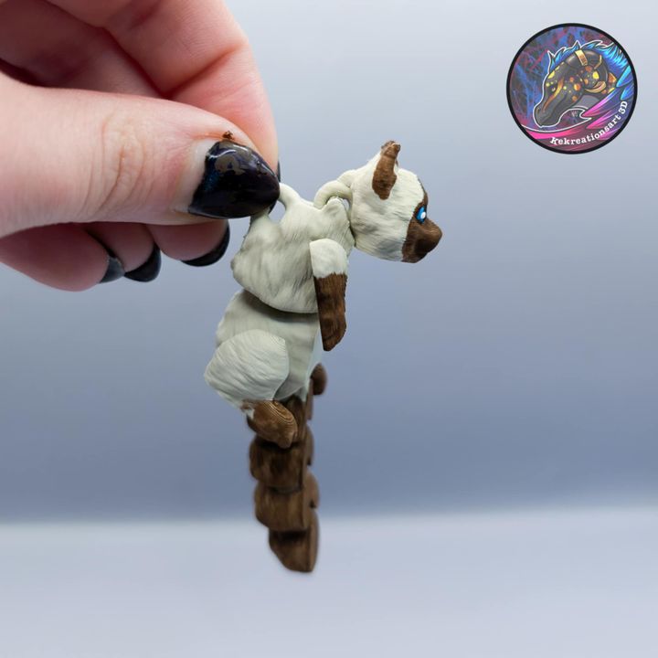 Scruffed Flexi Cat, designed by Kekreations