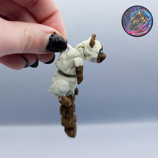 Scruffed Flexi Cat, designed by Kekreations