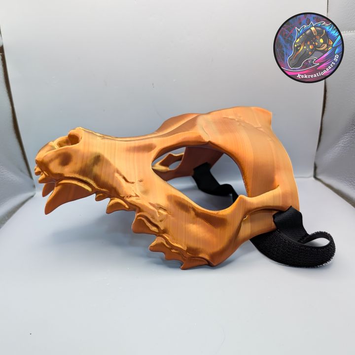 Wolf Skull Mask designed by Kekreations