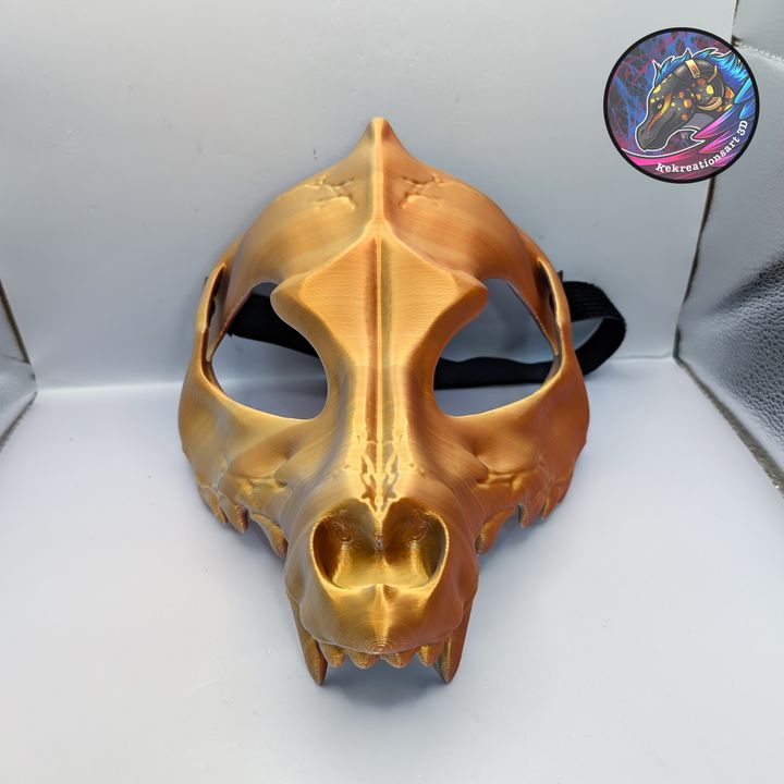 Wolf Skull Mask designed by Kekreations
