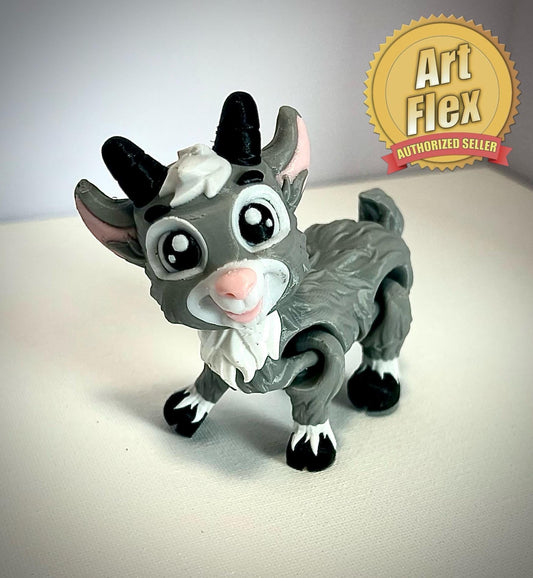 Goat 3d printed multicolor