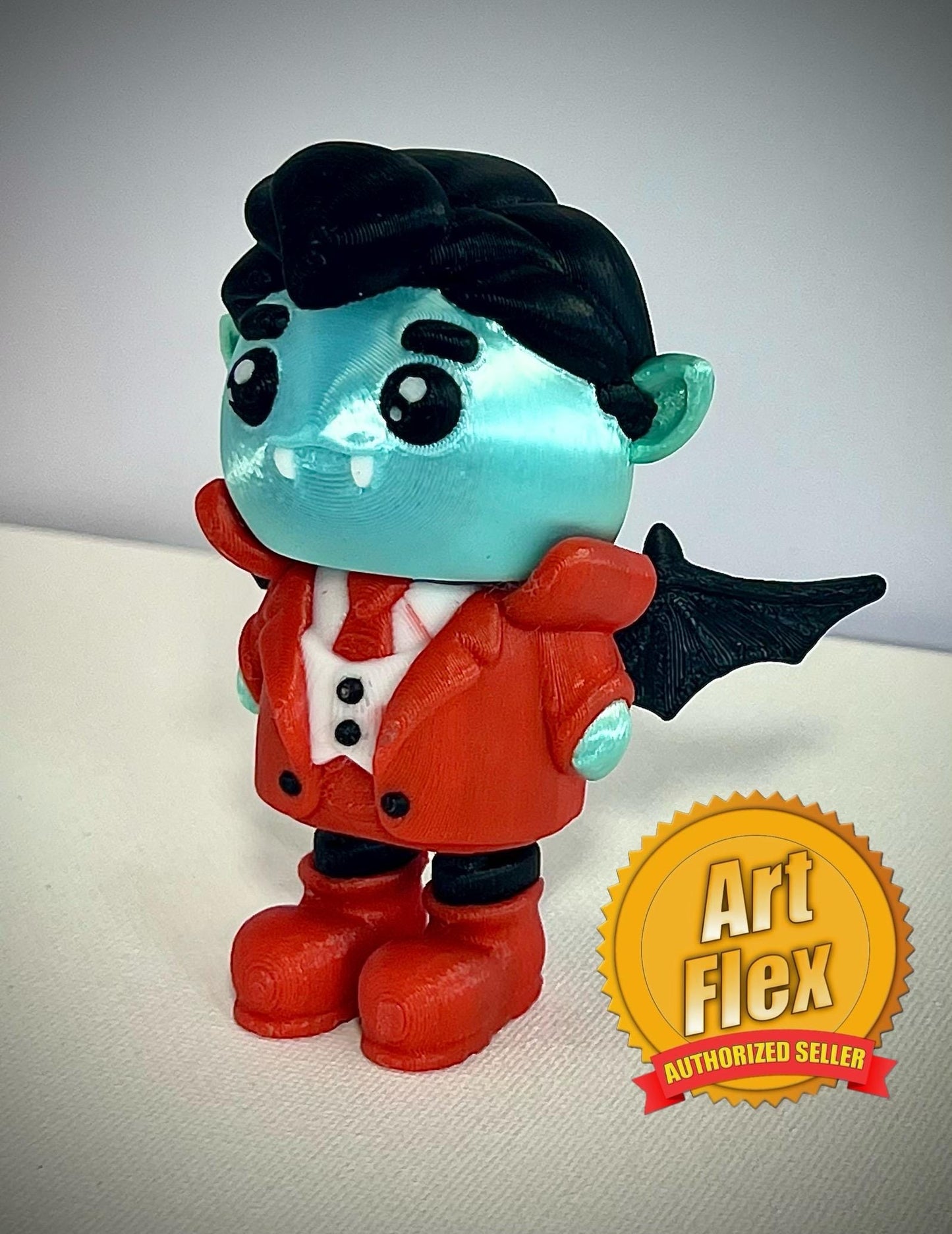 Dracula 3d printed, multicolor